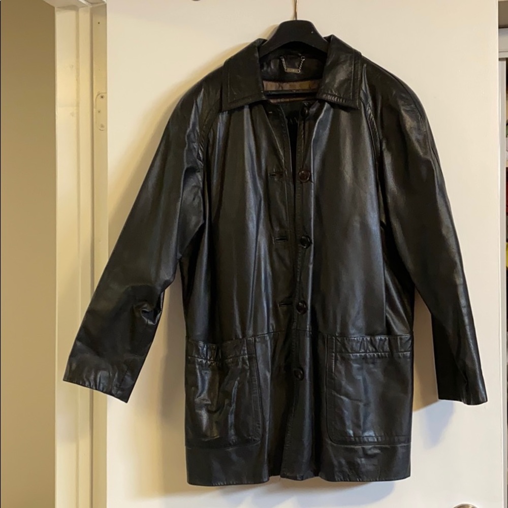 Danier leather coat - men’s